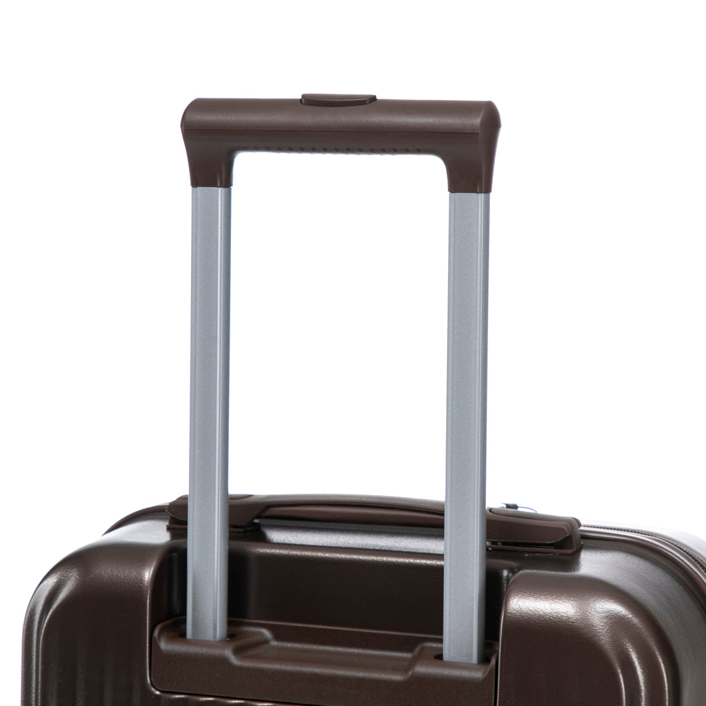 14"/20" 2 Pieces Set in ABS Spinner Wheel Luggage with Cosmetic Case