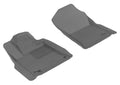 3D MAXpider 2007-2011 Toyota Tundra Reg/DBL Cab/Crewmax Kagu 1st Row Floormat - Gray L1TY14711501