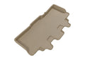 3D MAXpider 2006-2010 Jeep Commander Kagu 3rd Row Floormats - Tan L1JP00731502
