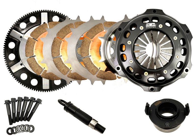 Competition Clutch Honda/Acura B Series 184mm Triple Disc Ceramic Clutch Kit 1848026-3