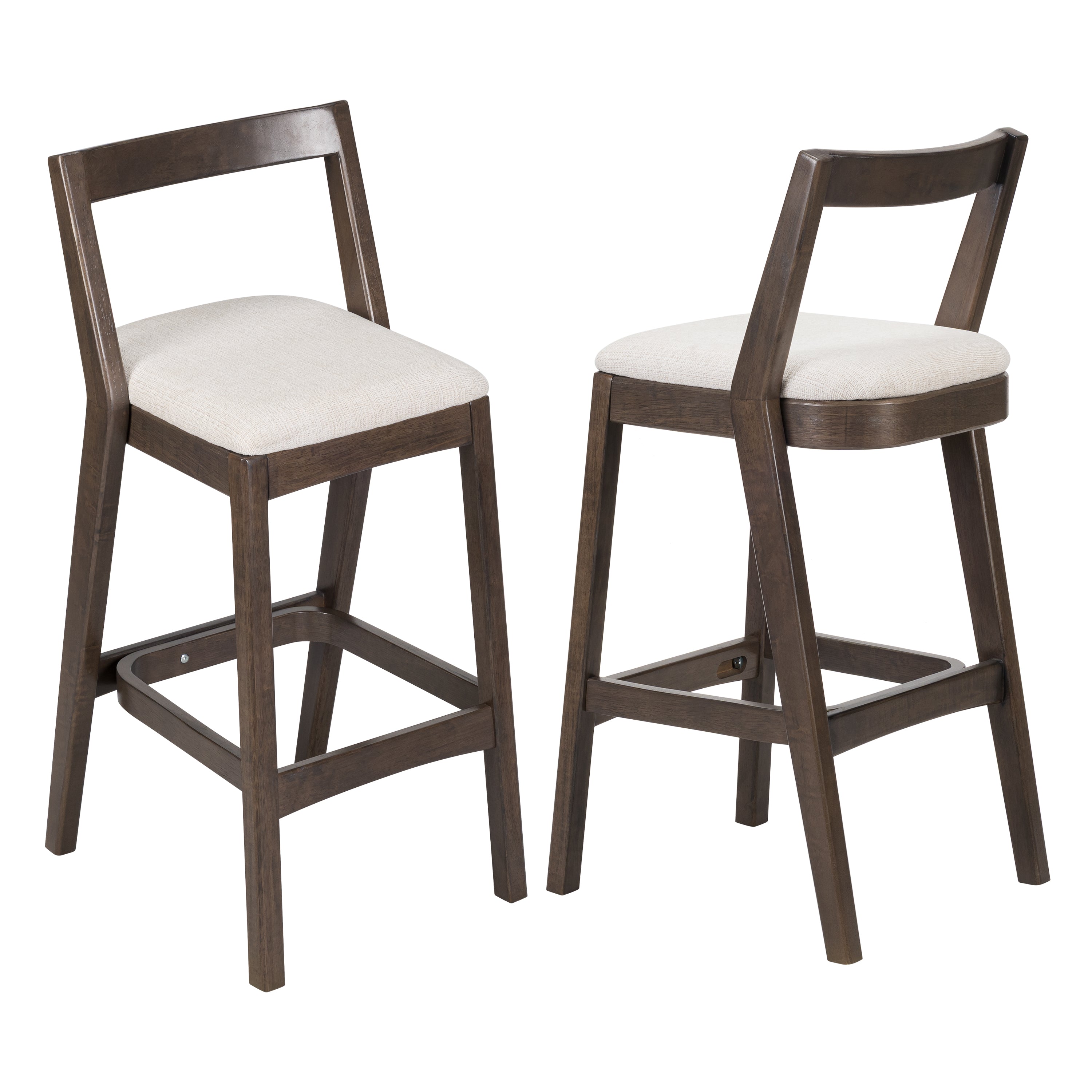 Jasper Indoor Rubberwood Barstool