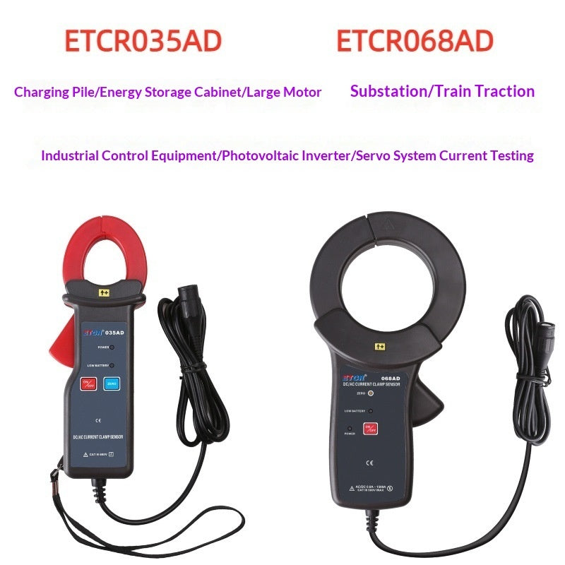 ETCR ACDC Clamp-on Current Phase Meter Current Sensor