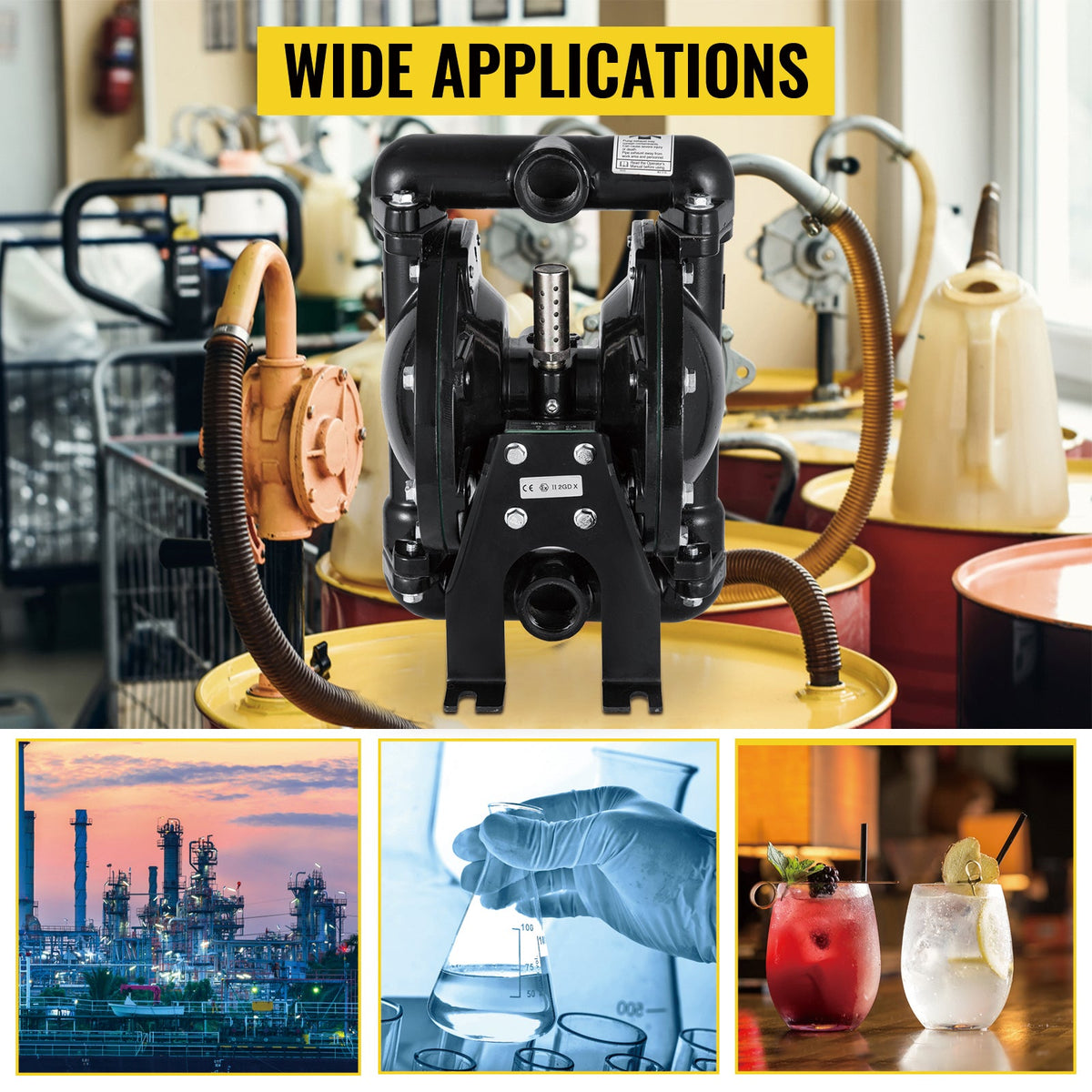 Air-Operated Double Diaphragm Pump
