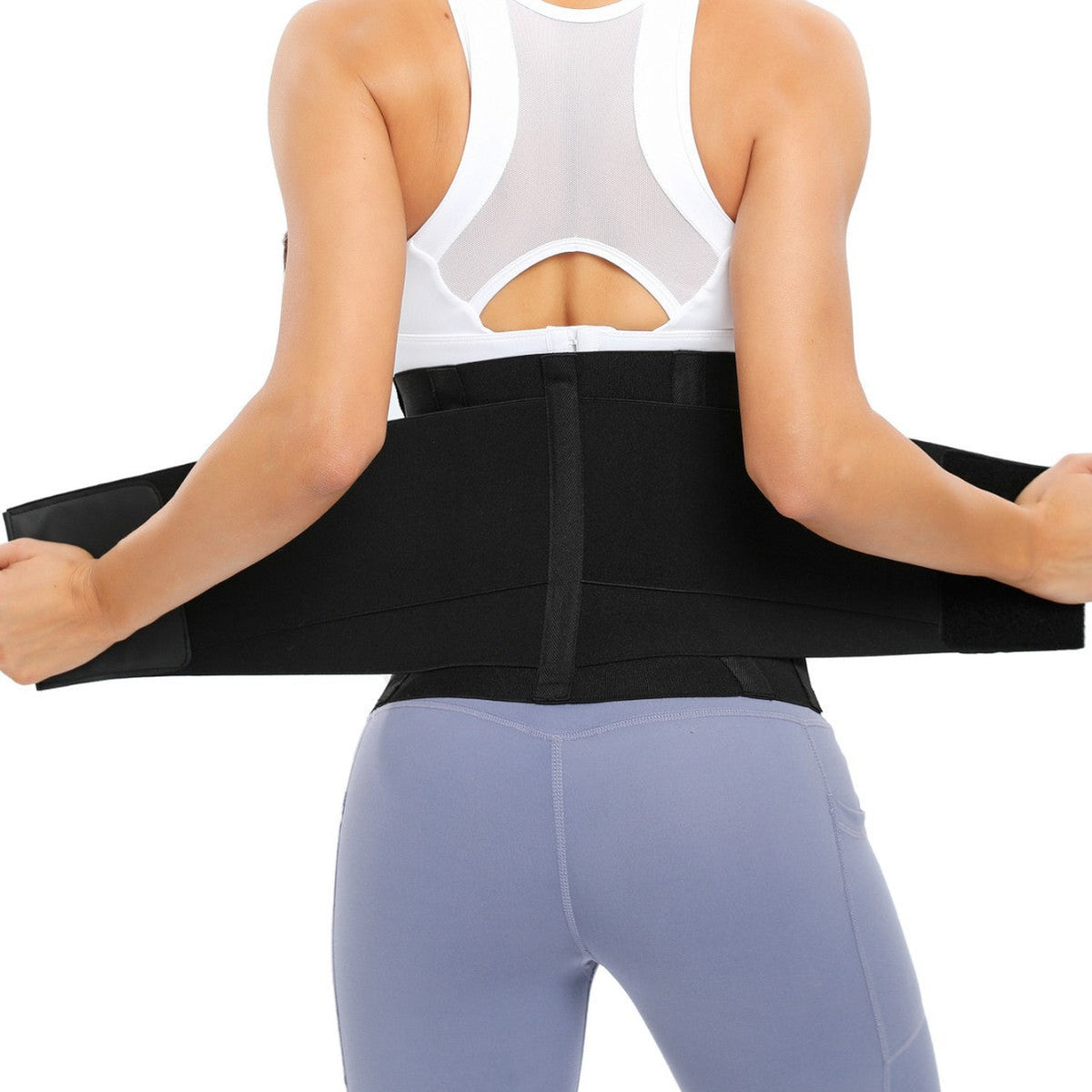 Cross-Border Popular Elastic Body Shaping Belt Waist Sports Restraint Belt Women's Elastic Abdominal Belt