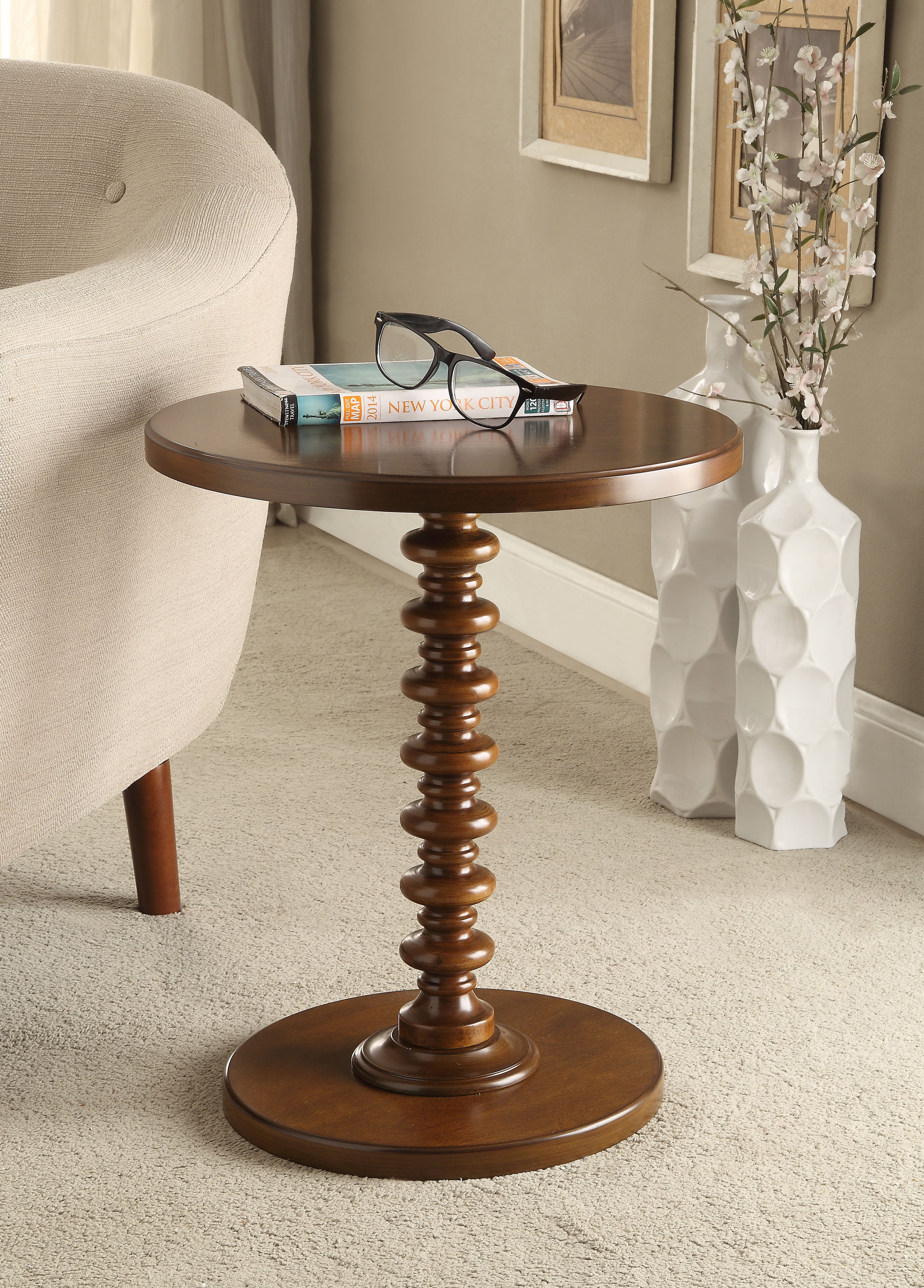 Acton Round Pedestal Table