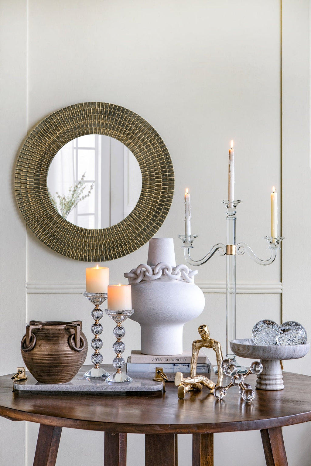 D29.5" Round Wall Mirror