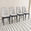 Set of 4 Modern Dining Chairs
