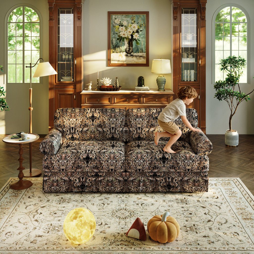 74" Luxurious 3-Seater Cloud Couch