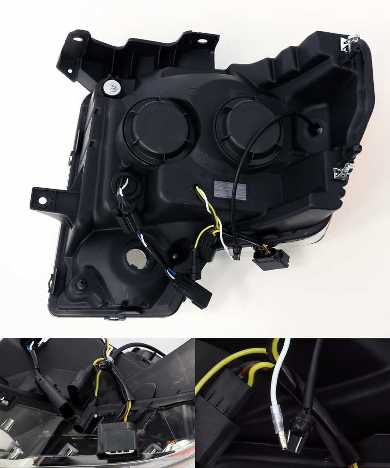 AlphaRex 09-14 Ford F-150 NOVA LED Proj Headlights Plank Style Gloss Black w/Activ Light/Seq Signal 880190 *Discontinued