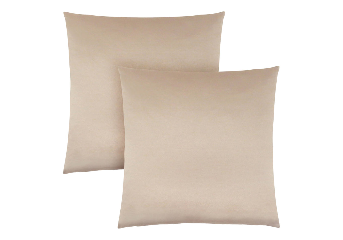 Pillows, Set Of 2, 18 X 18 Square, Insert Included, Decorative Throw