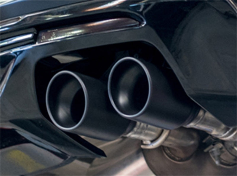 Borla 16-18 Chevy Camaro V8 SS AT/MT ATAK Rear Section Exhaust w/o Dual Mode Valves Ceramic Black 11921CB