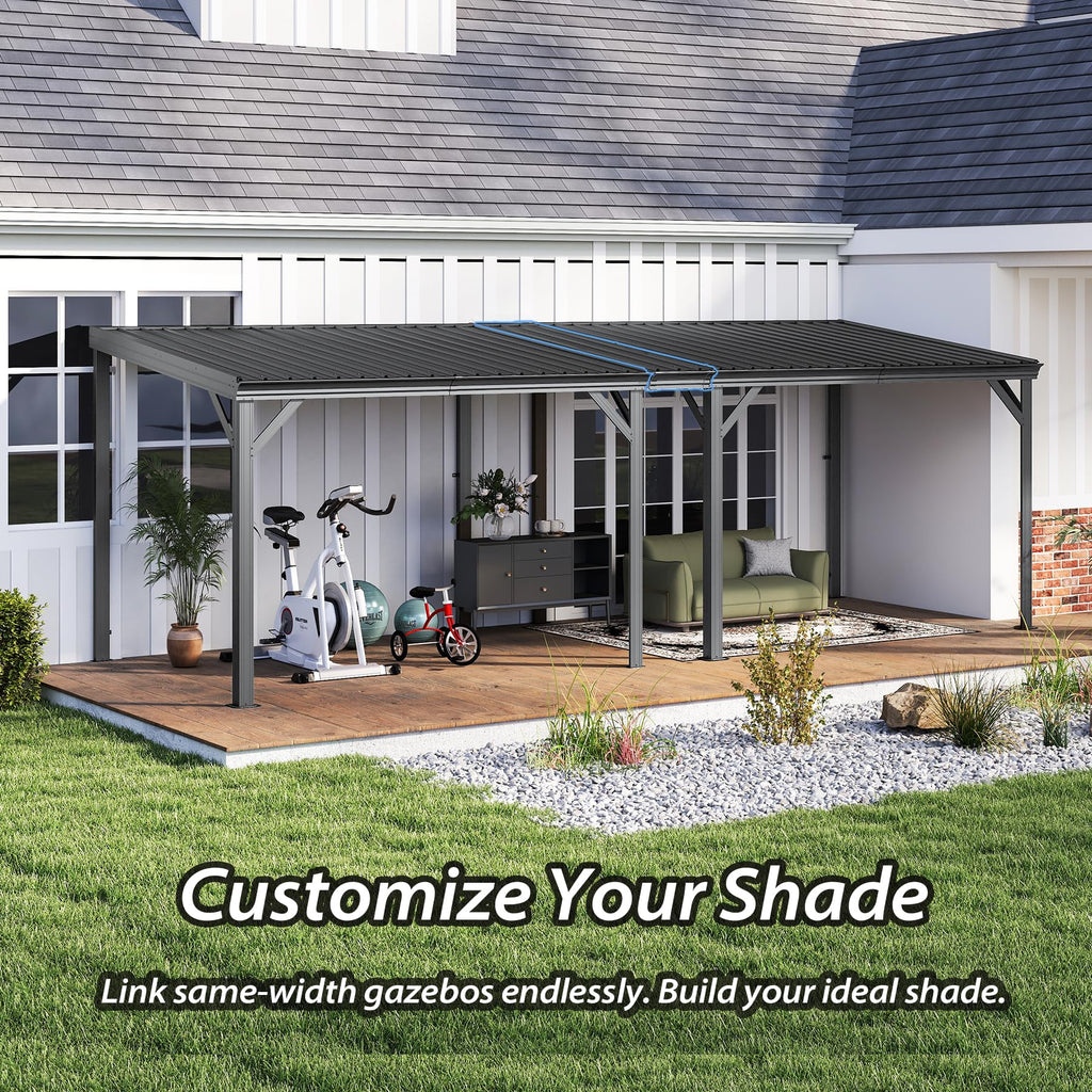 Gazebo Connector Kit - Durable Steel Expansion Linker