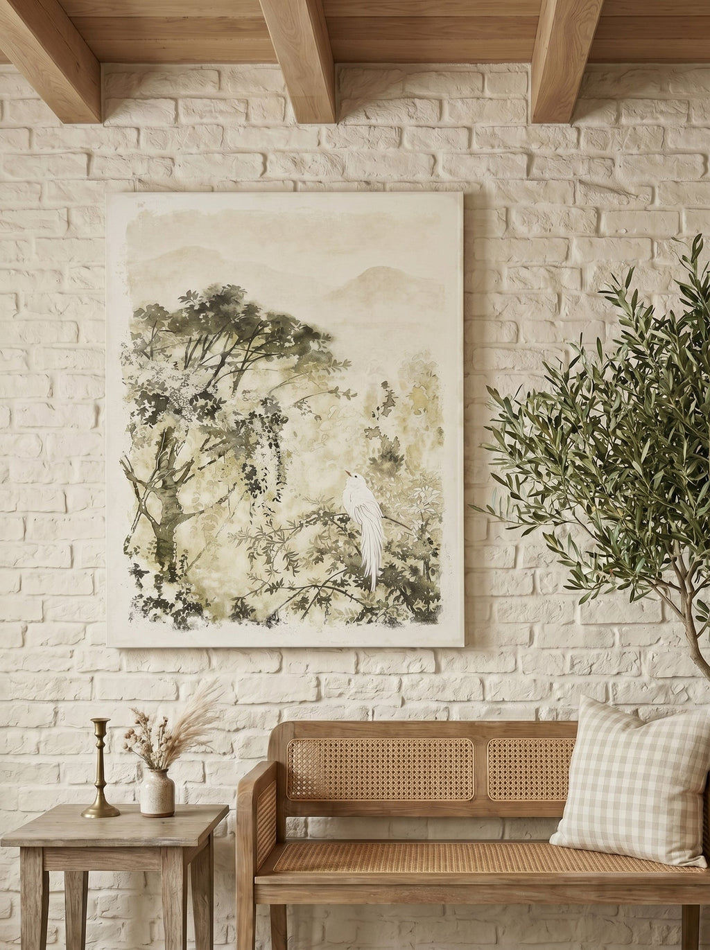 Ethereal Landscape Canvas Print Wall Art