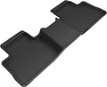 3D MAXpider 2019-2020 Toyota RAV4 Gasoline Kagu 2nd Row Floormats - Black L1TY25421509
