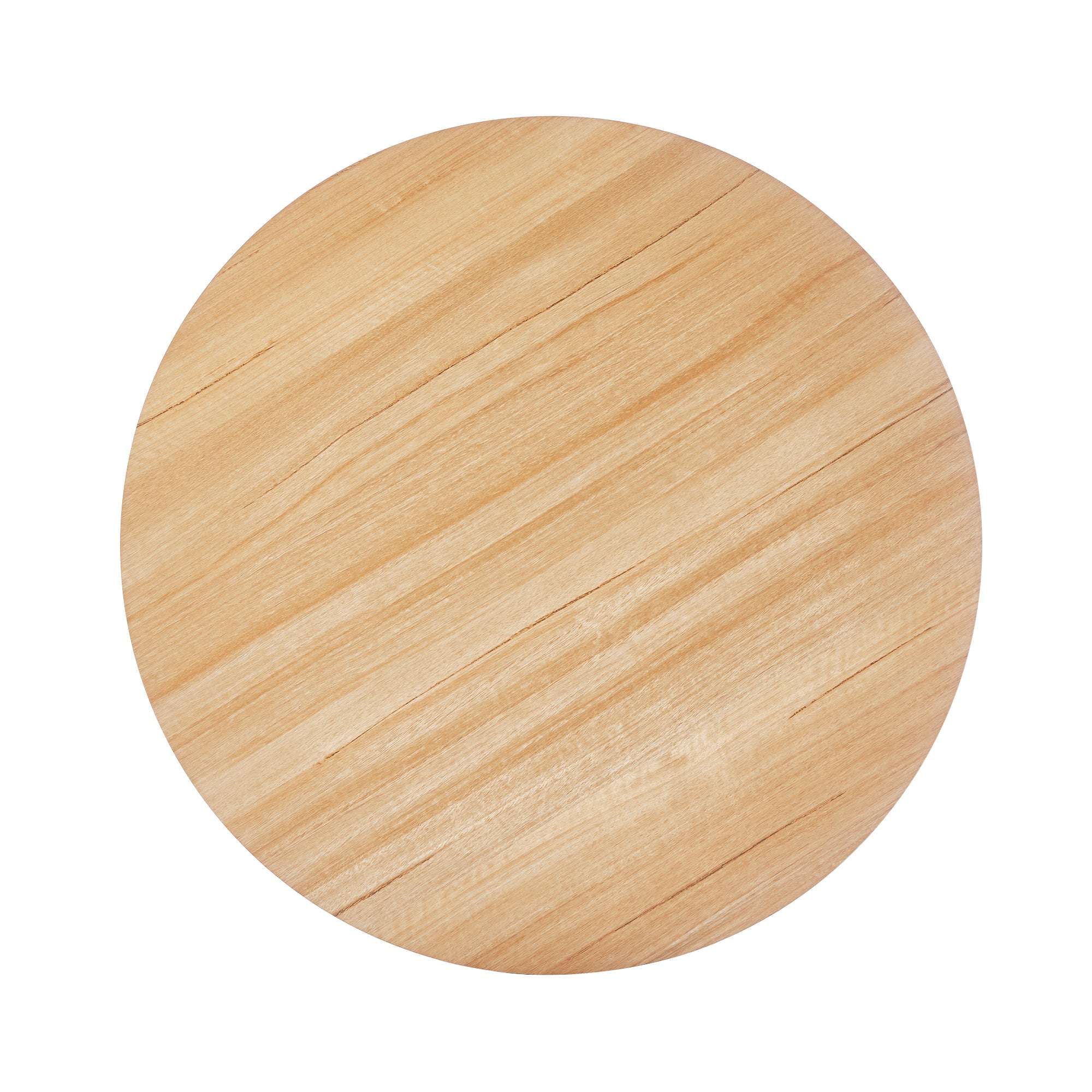 31.5" Oak Color Top Tulip Table