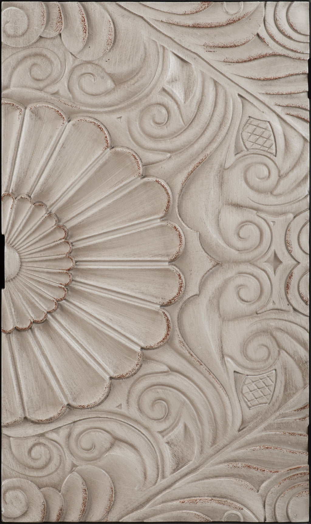 Hand-Carved Accent Cabinet