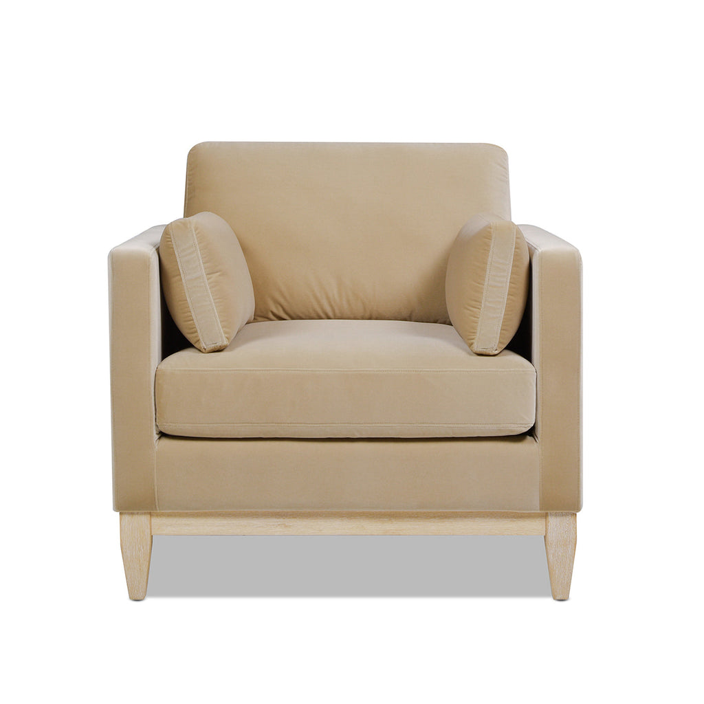 Knox 36" Modern Farmhouse Arm Chair - Fawn