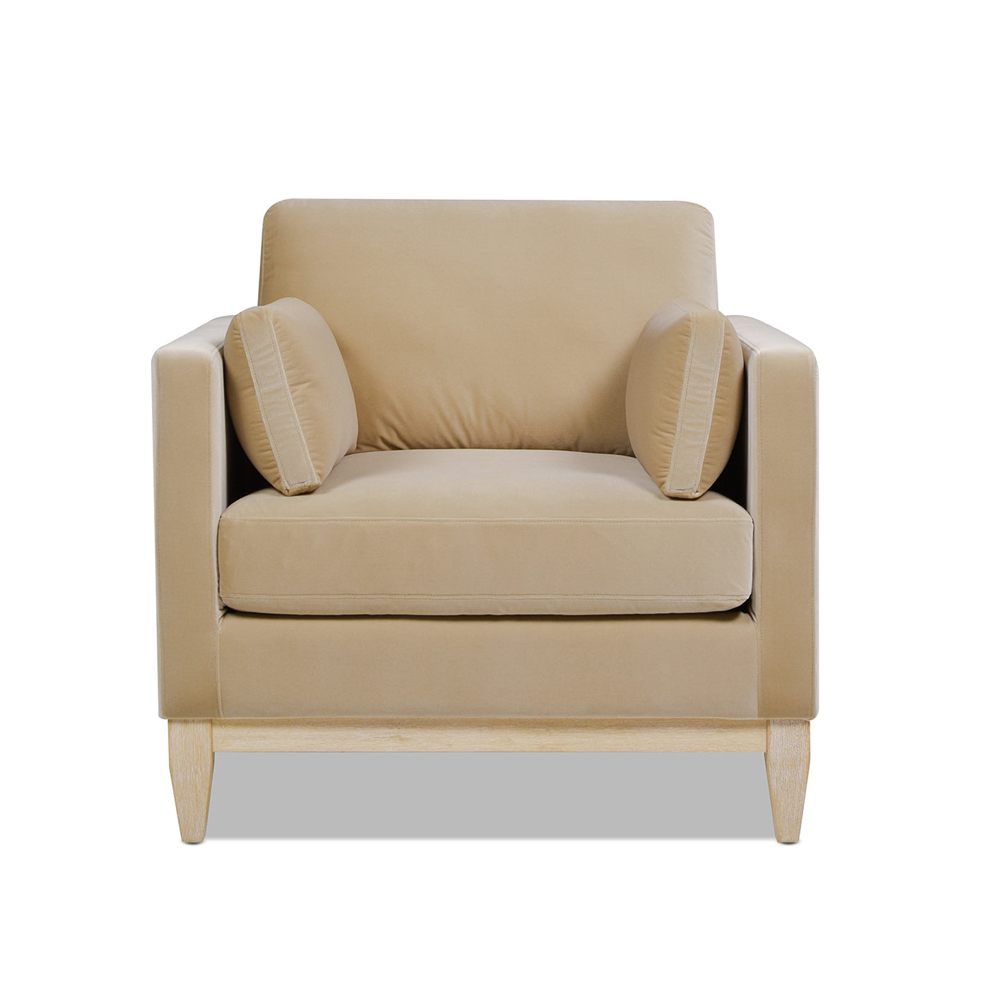 Knox 36" Modern Farmhouse Arm Chair - Fawn