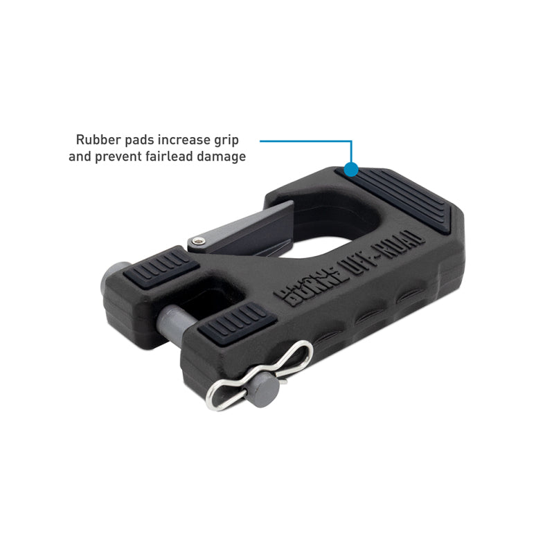 Borne Off-Road 12K Winch - Black Synthetic Rope BNWN-12-SBK