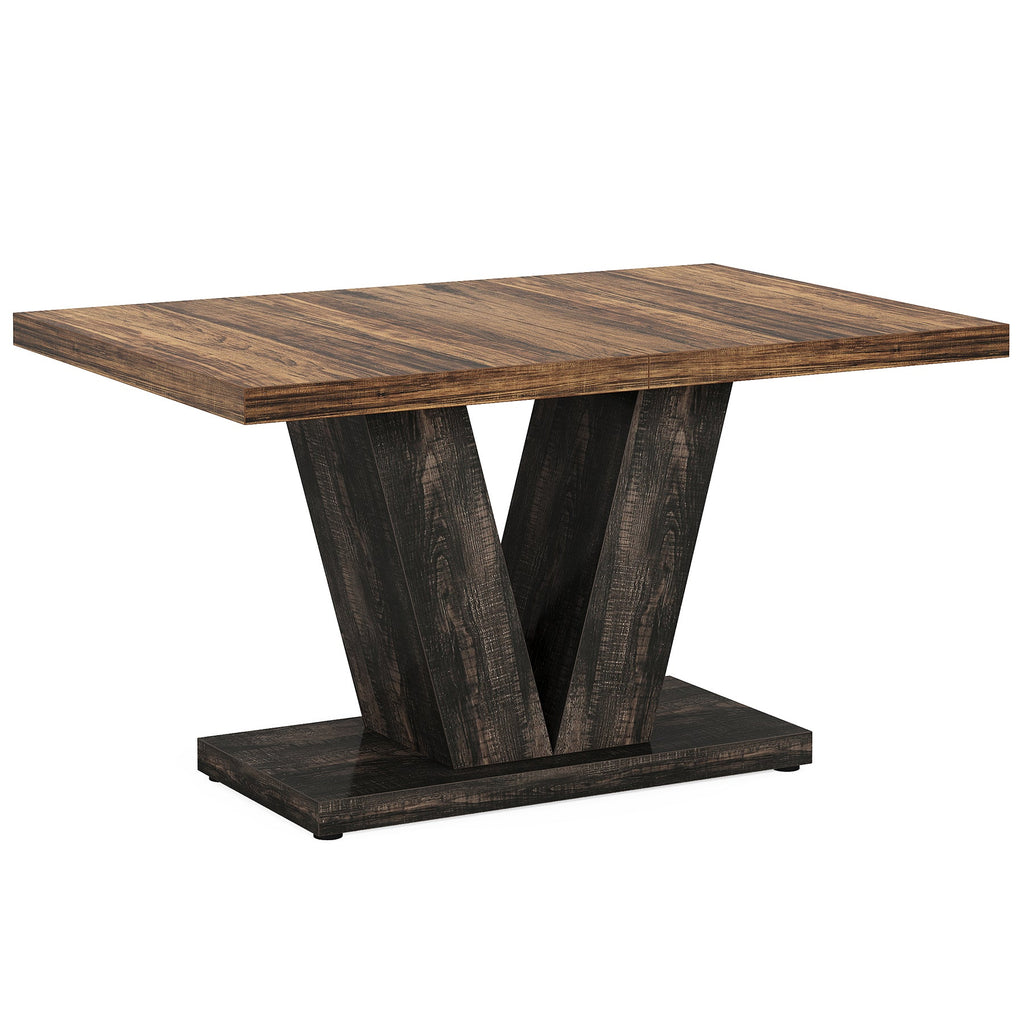 47" Farmhouse Dining Table for 4-6