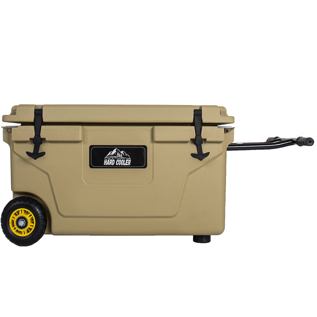 65 Quart Khaki Cooler