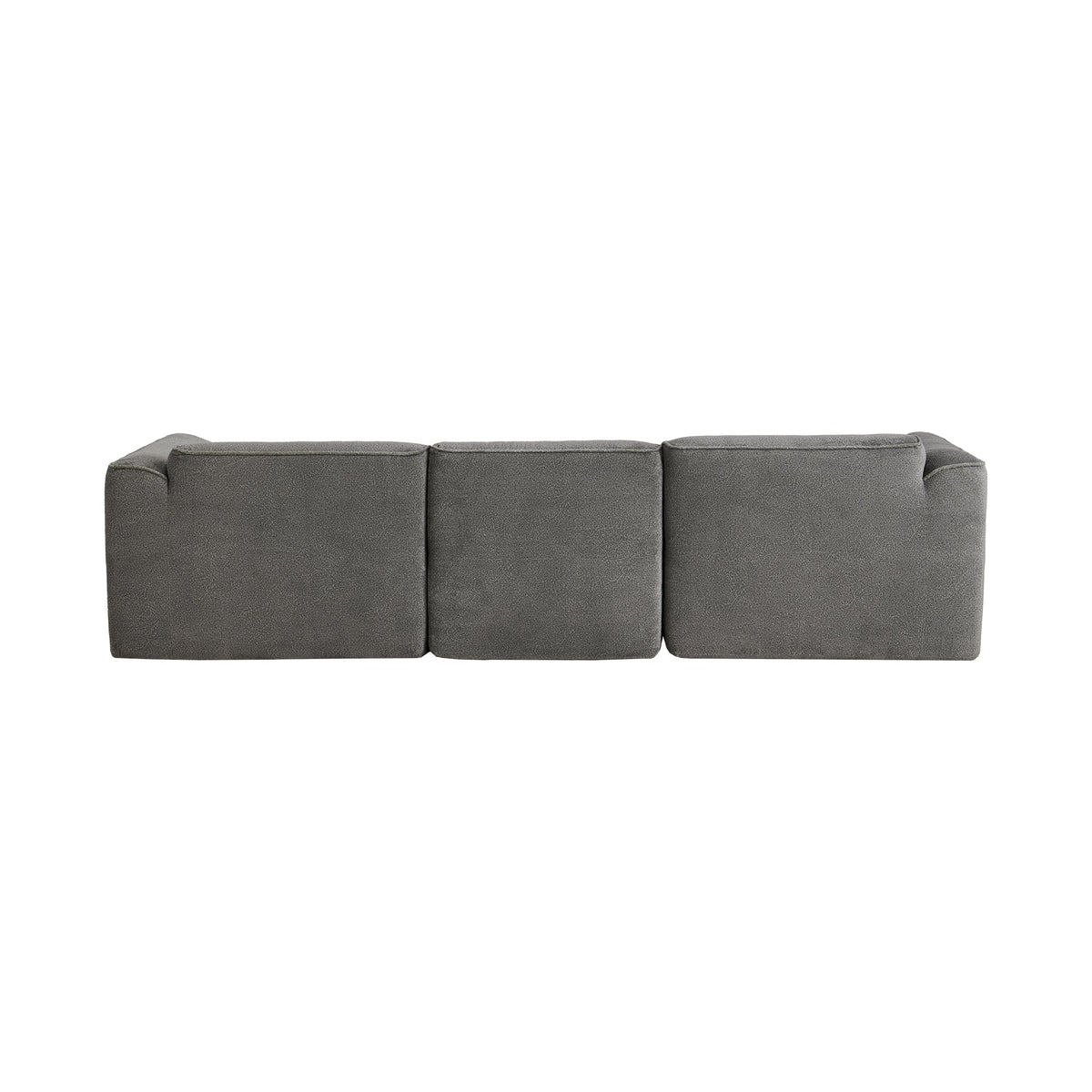 U_Style Luxury Living Room Double-Needle Cut Velvet Sofa