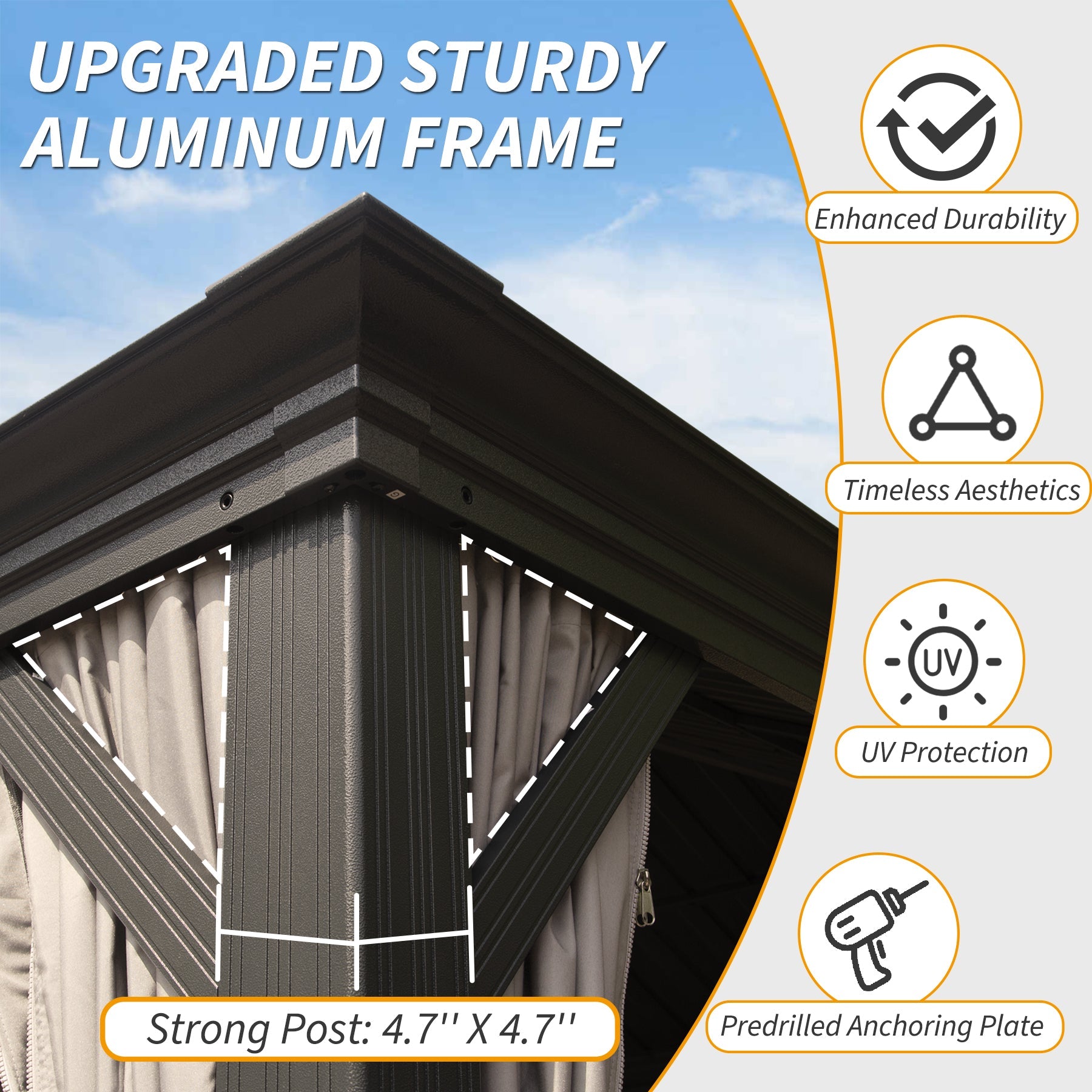 10' X 14' Hardtop Gazebo