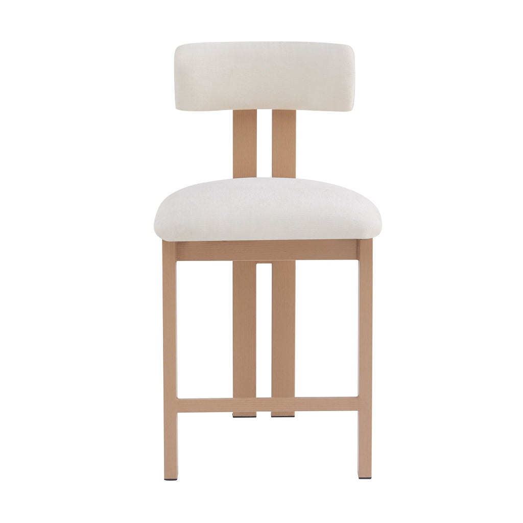 Stylish 26.5'' Round Stools with Low Back
