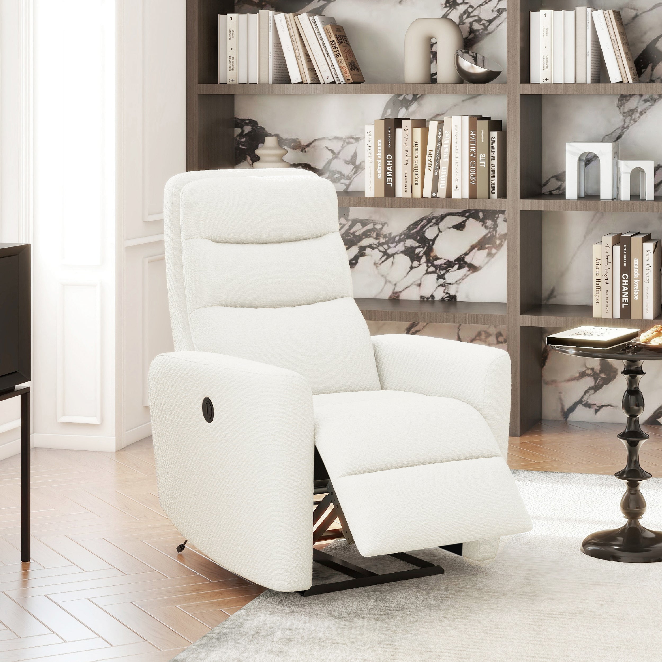 Bloomy 35.5" High-Back Power Recliner Motion Chair