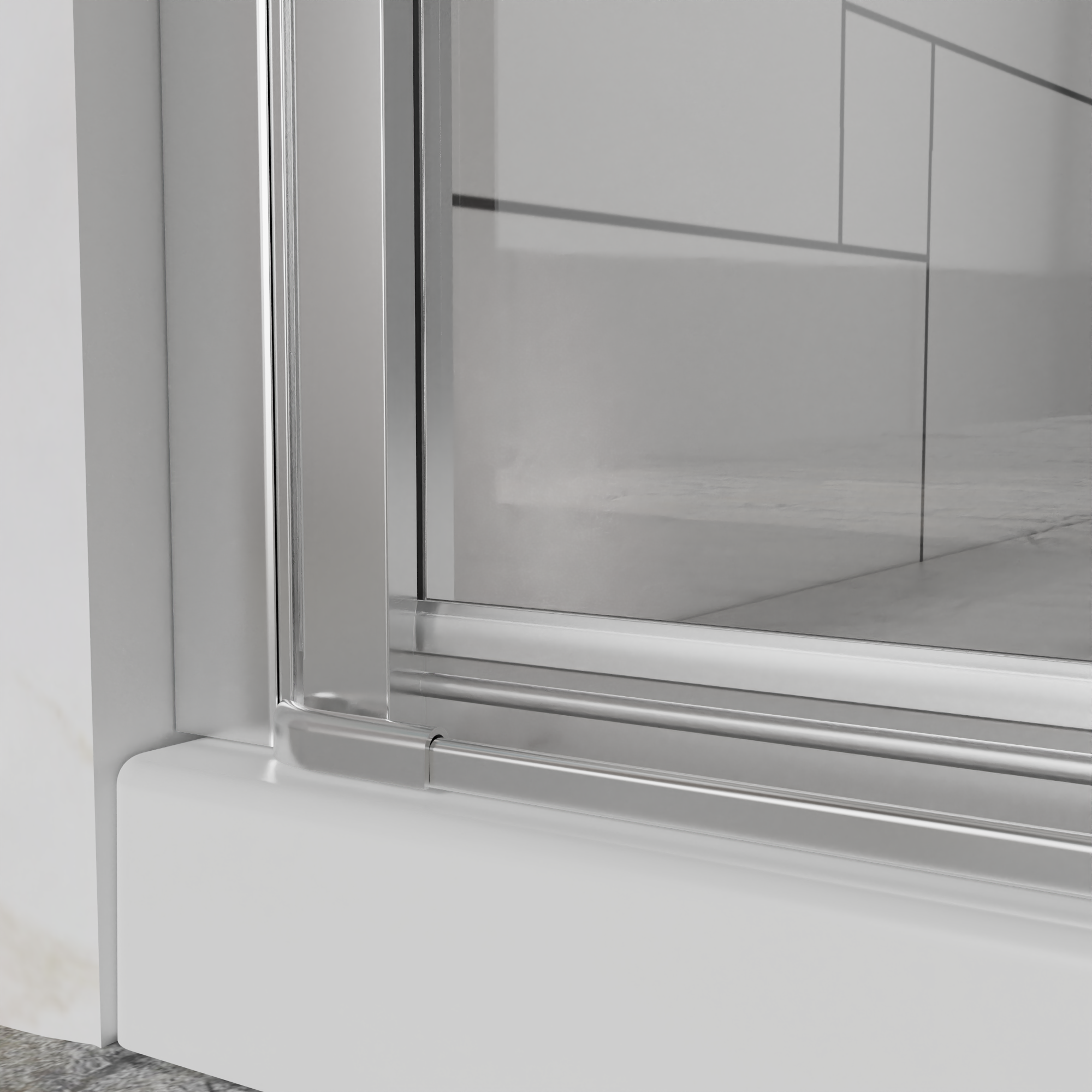 Goodyo Pivot Shower Doors - 30" W x 72" H
