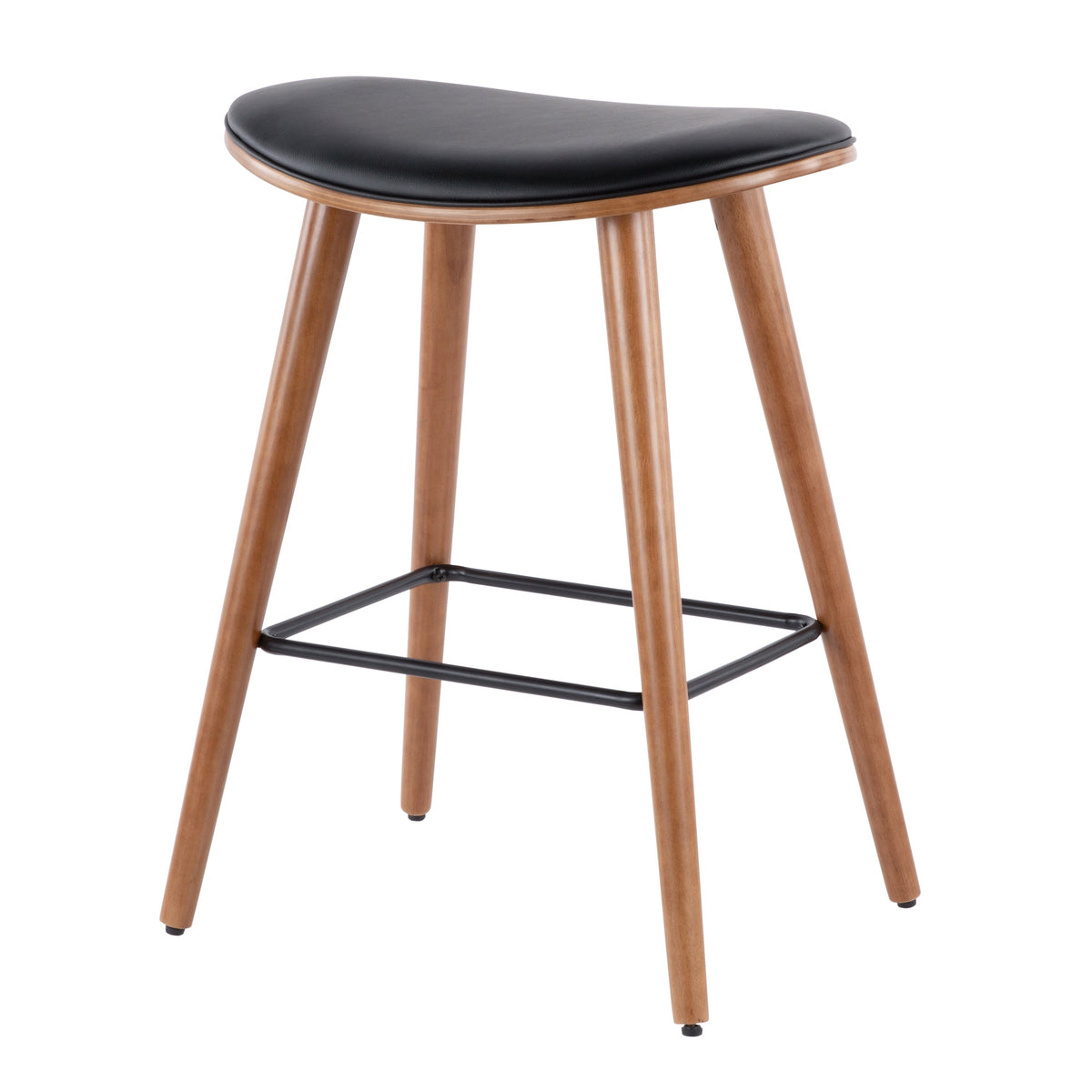 26" Mid-Century Modern Counter Stool