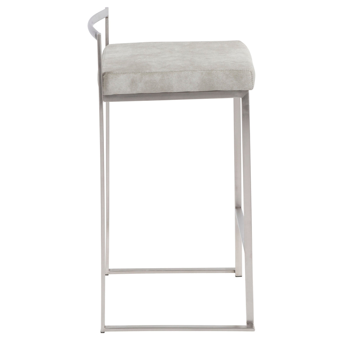 26" Contemporary Stackable Counter Stool Set