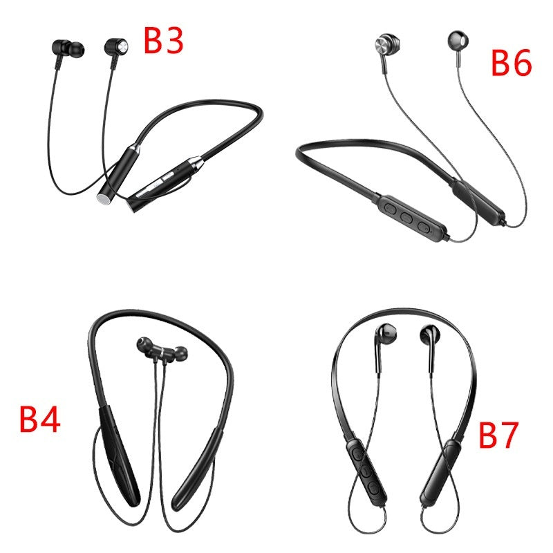 New Neckband-style Bluetooth Wireless Headphones