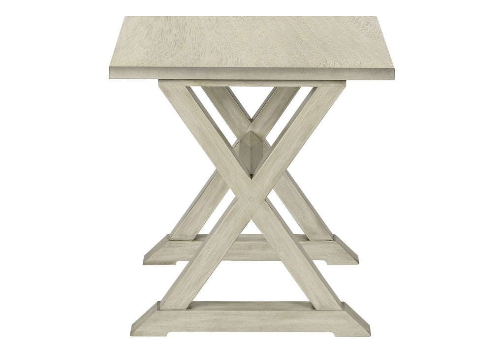 Antique White Accent Table