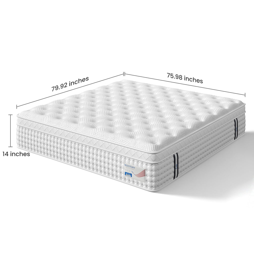 14 Inch King Hybrid Mattress