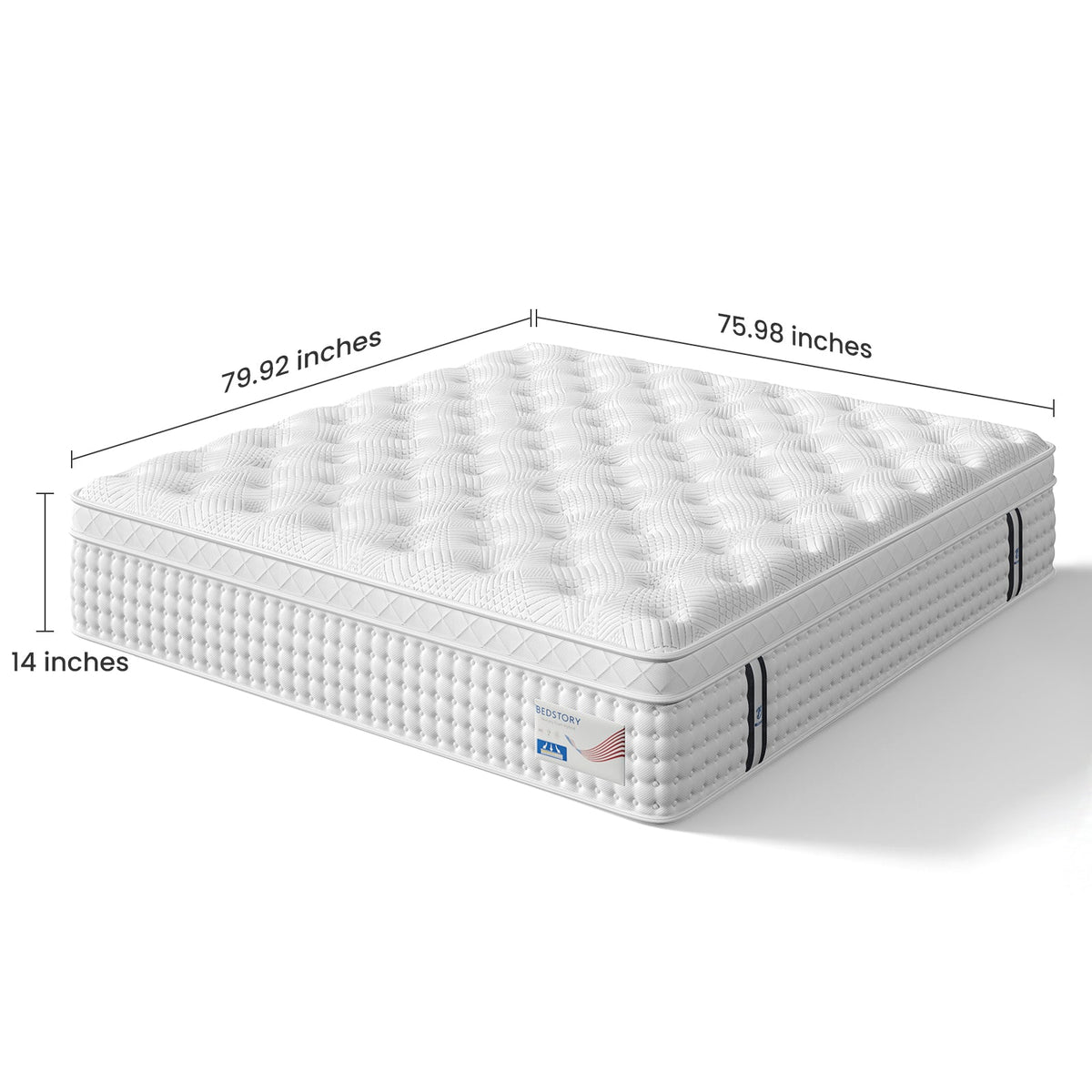 14 Inch King Hybrid Mattress