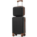 2-Piece Hardshell Luggage Set, Lightweight ABS Suitcase
