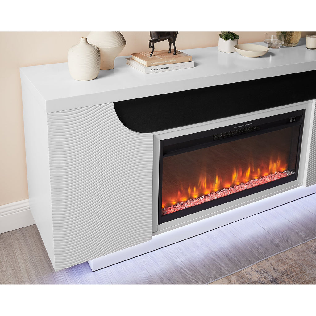 Alessia 76" Fireplace