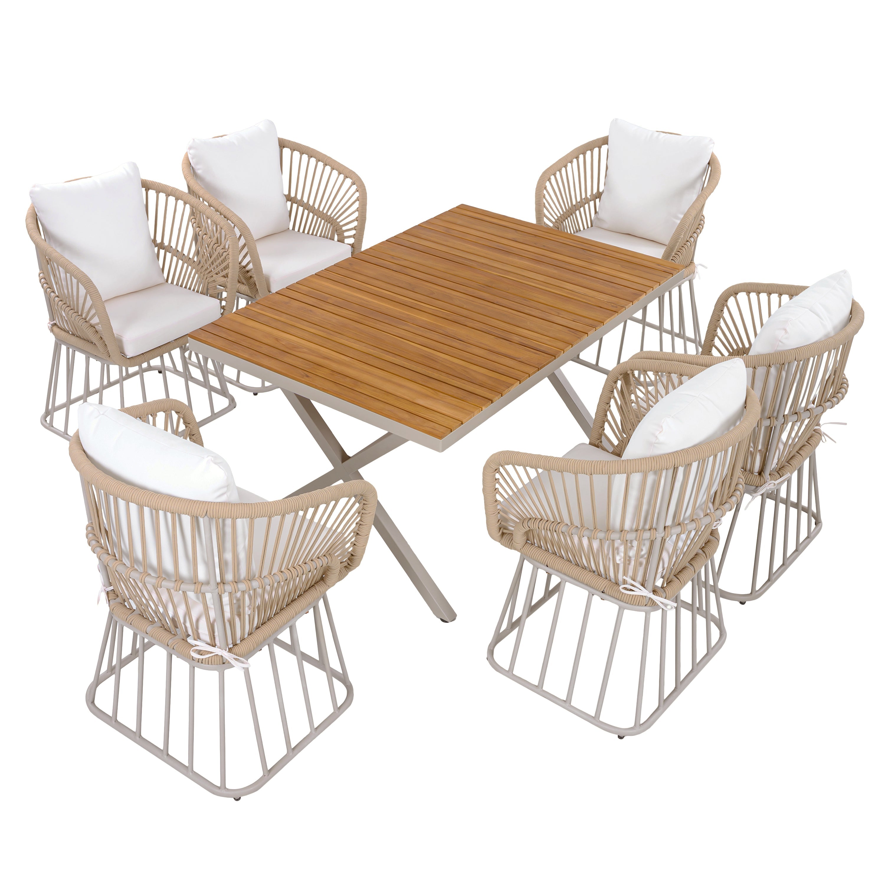 Outdoor 7-Piece Dining Set