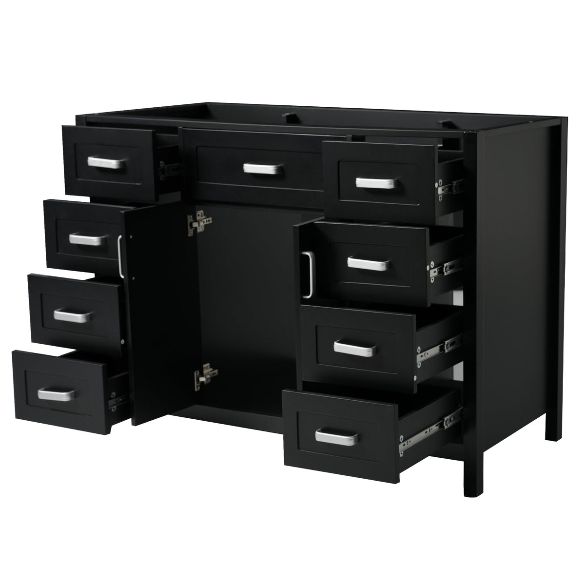 47" Bathroom Vanity without Sink, Cabinet Only