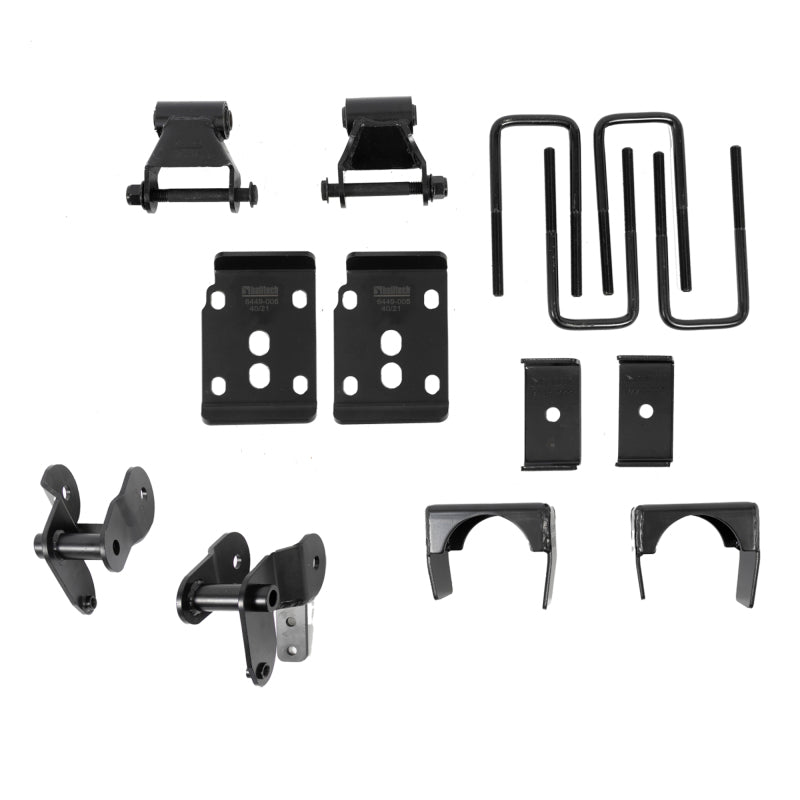 Belltech 2021+ Ford F-150 4WD 1in to 3.5in Front 7.5in Drop Rear Lowering Kit 1055SP