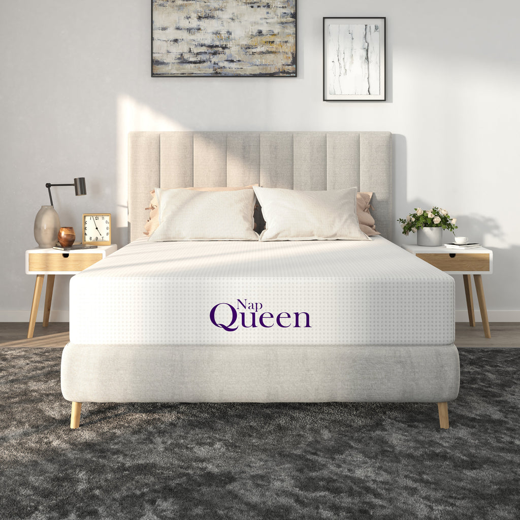 NapQueen 8 Inch Queen Size Memory Foam Mattress
