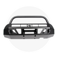 Cali Raised LED Cali Raised 16-23 Toyota Tacoma Stealth Bumper - Bull Bar / 32In Led Bar Spot W/ Small Switch CR3258