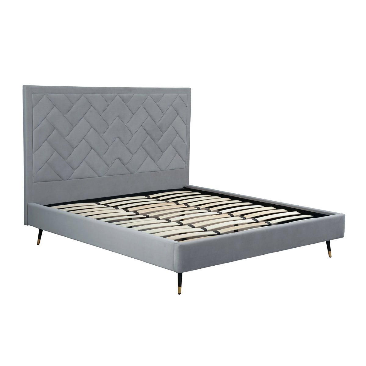 Crosby Upholstered Velvet King Bed