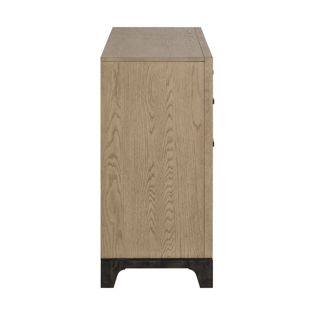 Caramel and Cocoa 8-Drawer Dresser
