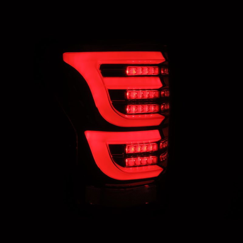 AlphaRex 07-13 Toyota Tundra LUXX-Series LED Tail Lights Alpha-Black 670040 *Discontinued