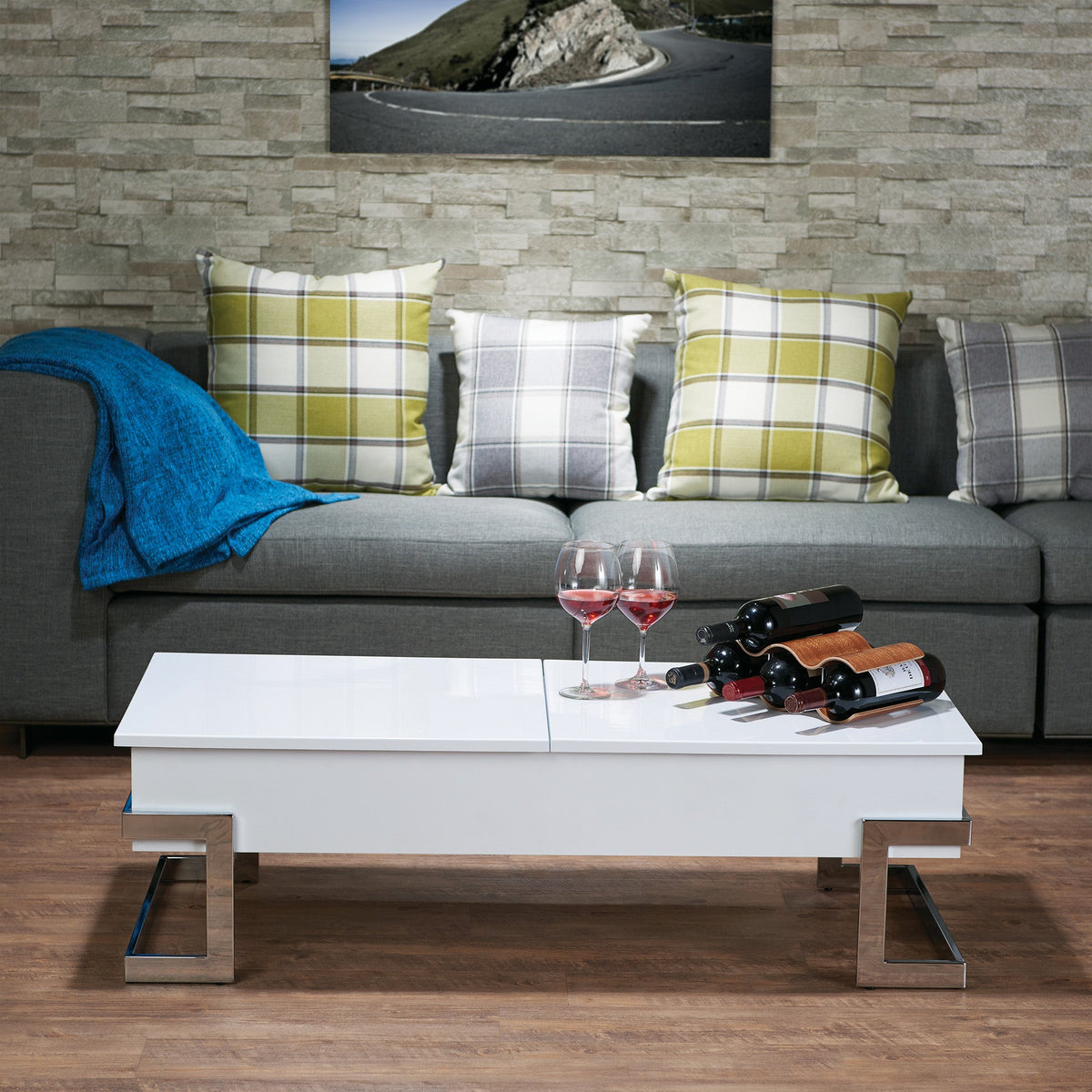Calmam Coffee Table with Lift Top