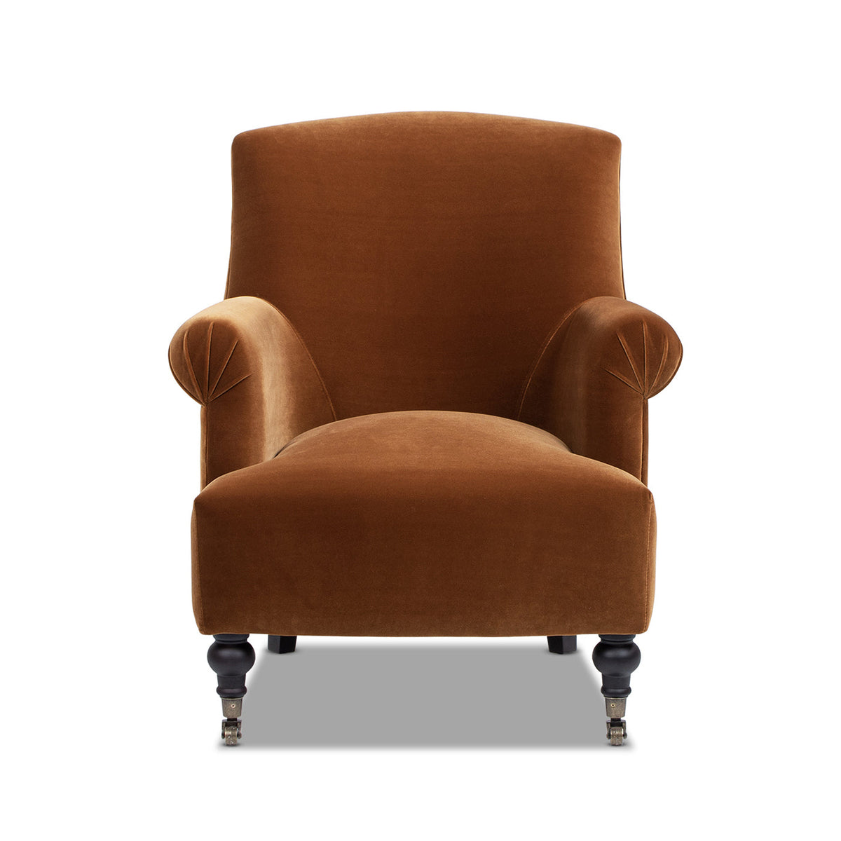 Eloise 30" Pleated Sock Arm Accent Armchair