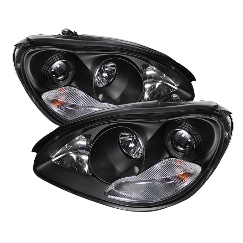 SPYDER Mercedes Benz S-Class 03-06 Projector Headlights Xenon/HID Model- Blk PRO-YD-MBW220-HID-BK 5070029