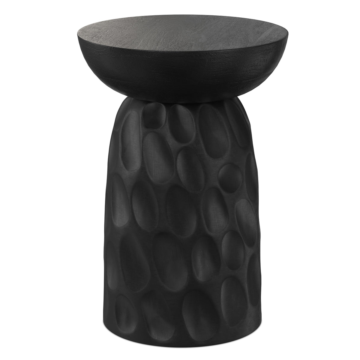 Boyd 13 Inch V-Chisel Accent Table